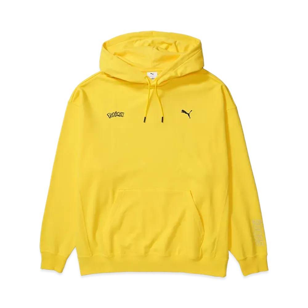 PUMA x Pokemon Relaxed Graphic Hoodie TR "Yellow"