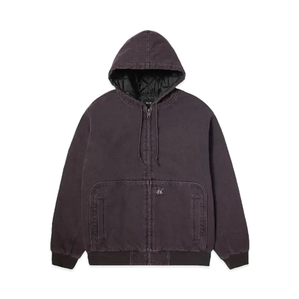 HUF Fall 24 Boulder Work Jacket "Raisin"