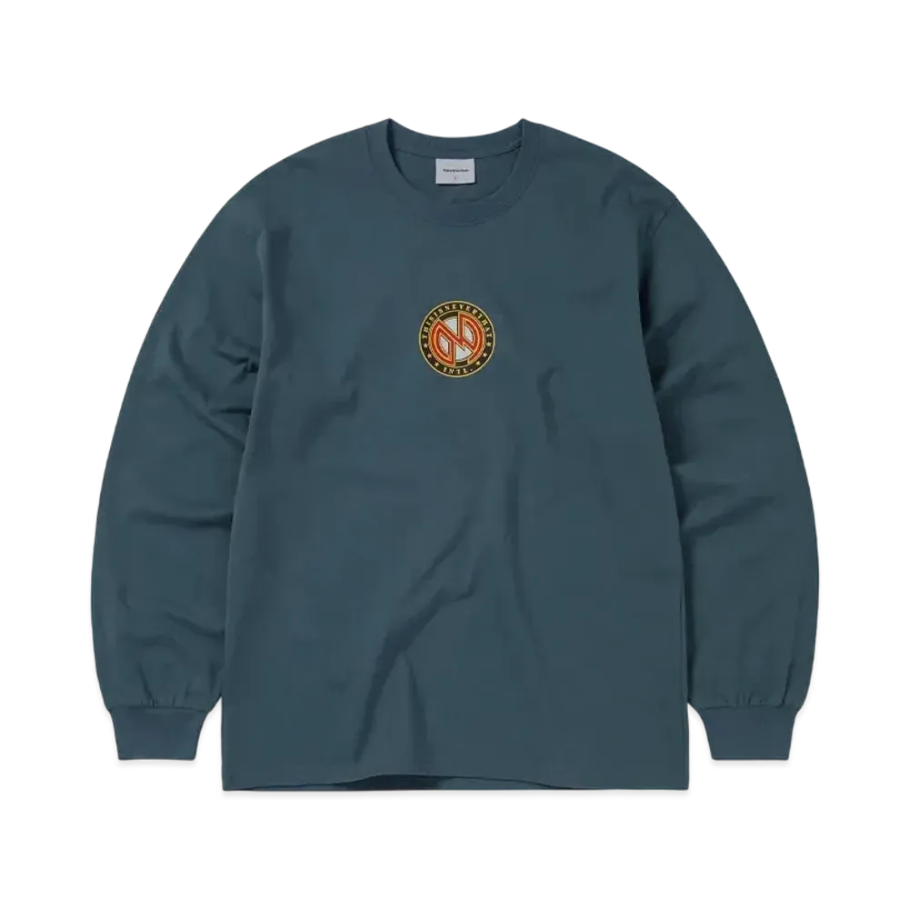 thisisneverthat Monogram L/S Tee "Light Navy"
