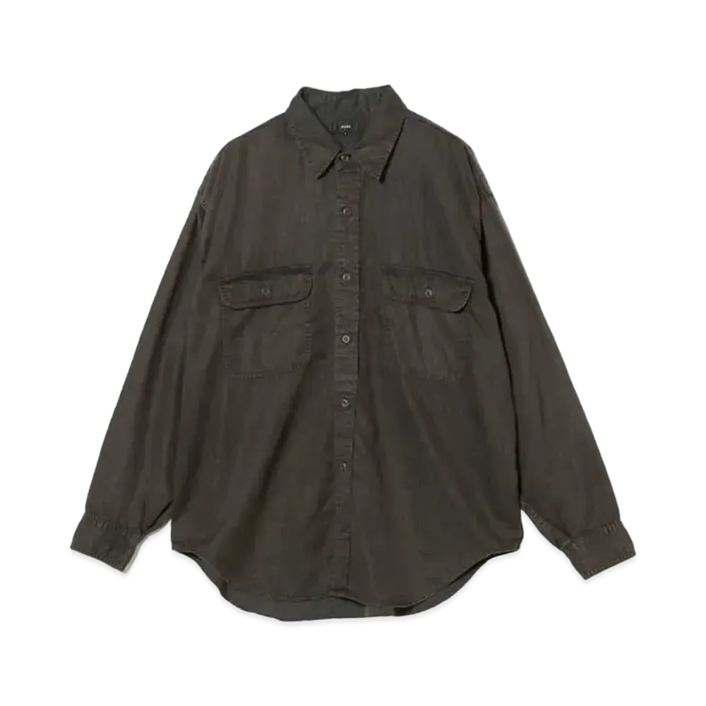 BEAMS Fade Work Shirt "Black"