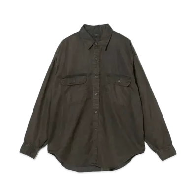 BEAMS Fade Work Shirt "Black"