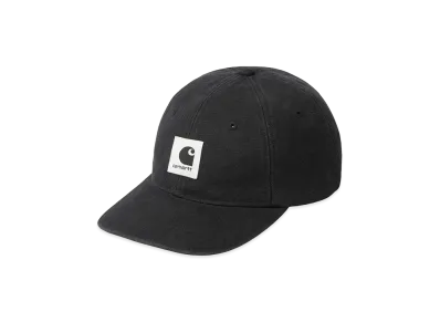Carhartt WIP Canvas Cap "Black/Stone Washed"