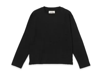 BEAMS FUTURE ARCHIVE Slub Long Sleeve Tee "Black"