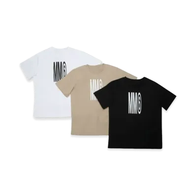 MM6 Maison Margiela Kids Pack Three T-Shirts "Multi"