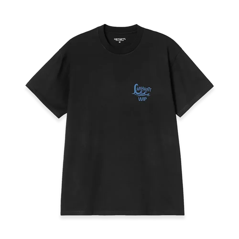Carhartt WIP S/S Waves T-Shirt "Black"