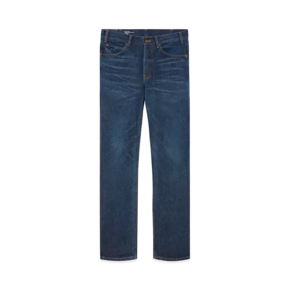 CELINE Men's Kurt Jeans in Royal Indigo Wash Denim "Classic Blue"