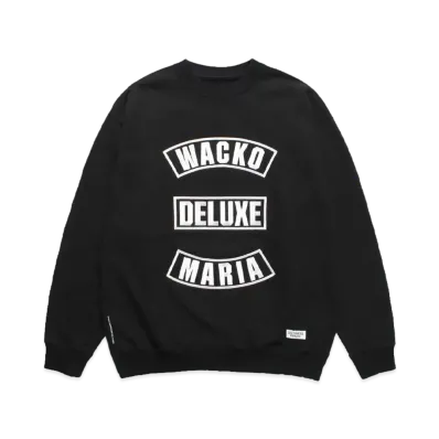 WACKO MARIA x DELUXE CREW "BLACK"