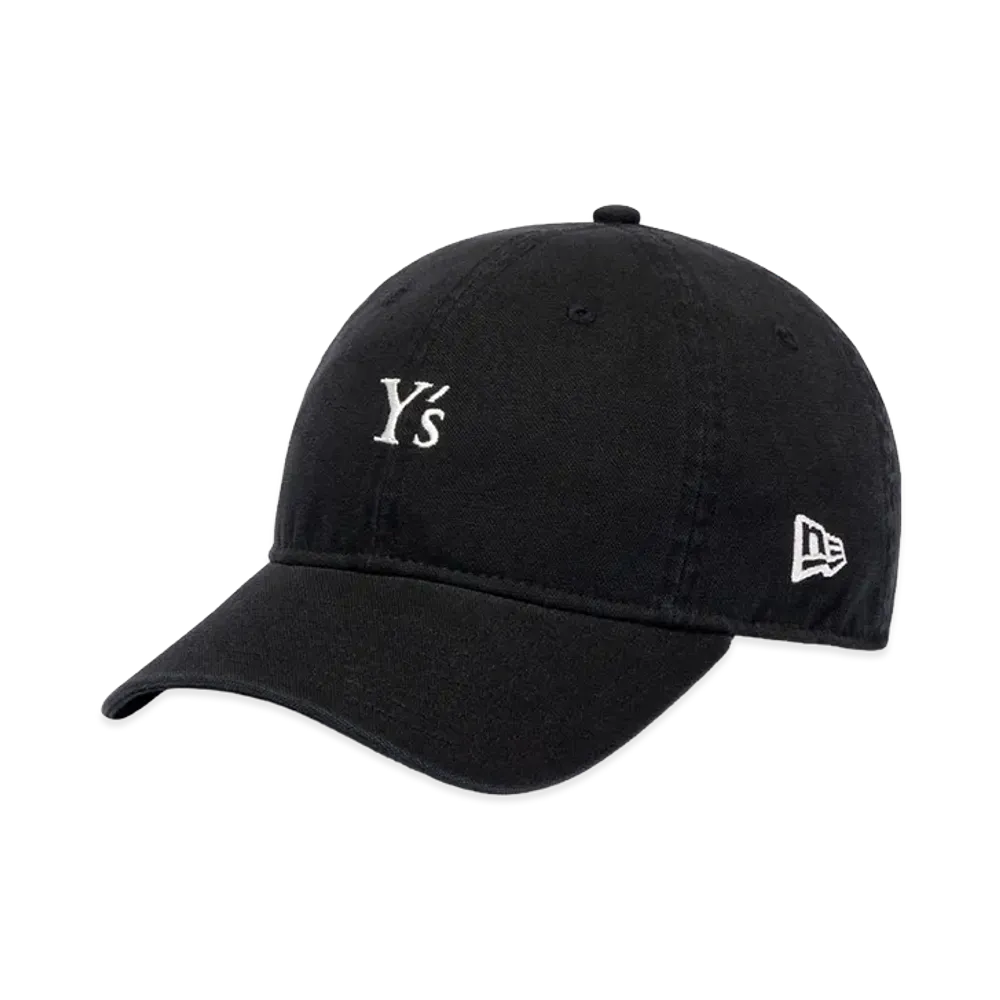 NEW ERA x Y's 9Twenty SS26 Duck Canvas "Black/Chrome"