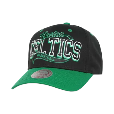 Mitchell&Ness NBA BLOCK SWEEP PRO SNAPBACK CELTICS "BLACK"