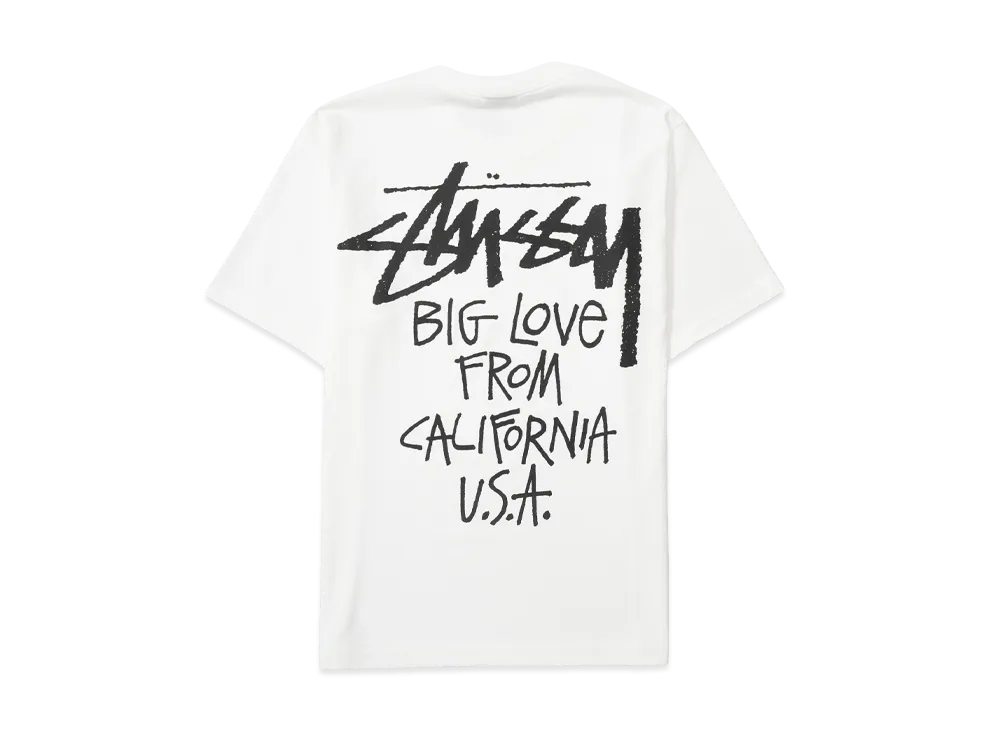 Stussy Big Love Tee "White"