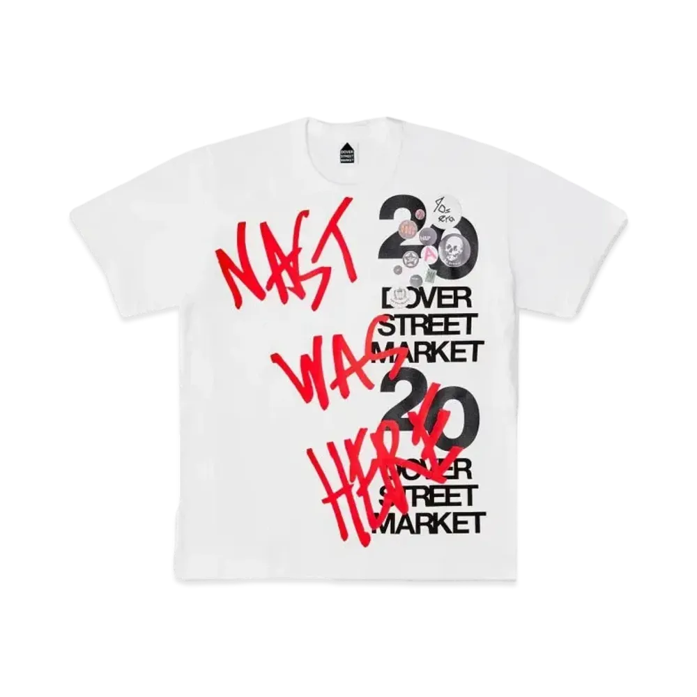 Dover Street Market London x A$AP Nast 20th Anniversary Tee "White"