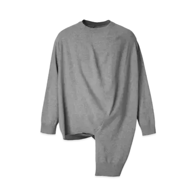 ANREALAGE Ball Knit Pullover "Gray"