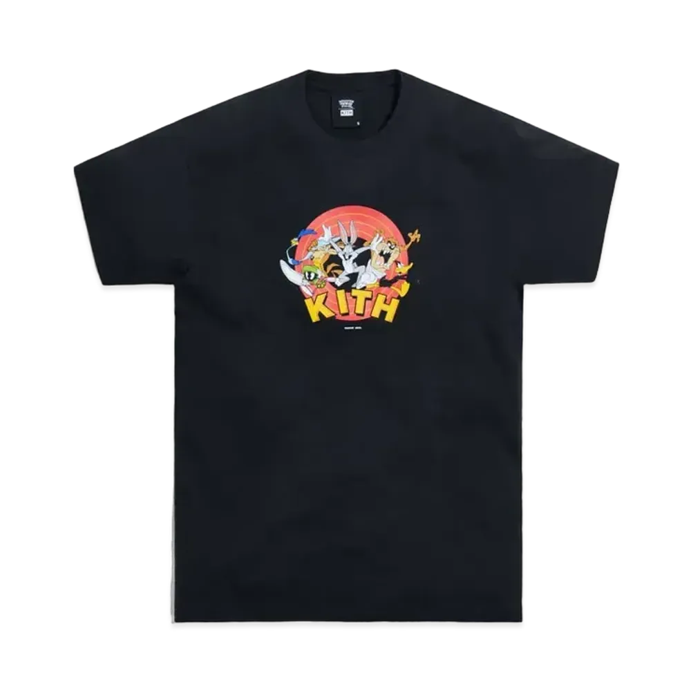 Kith x Looney Tunes That's All Folks Tee "Black"