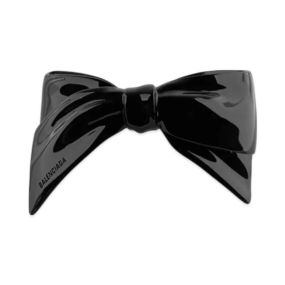 BALENCIAGA Angie Hair Clip "Black"