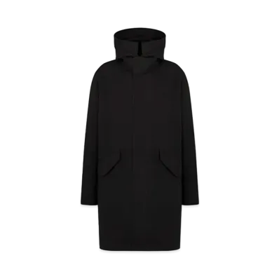 Dior CD Icon Hoodie Cotton Gabardine "Black"