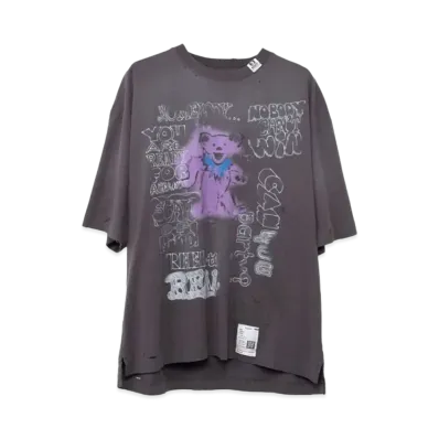 Maison MIHARA YASUHIRO Distressed T-shirt "Black"