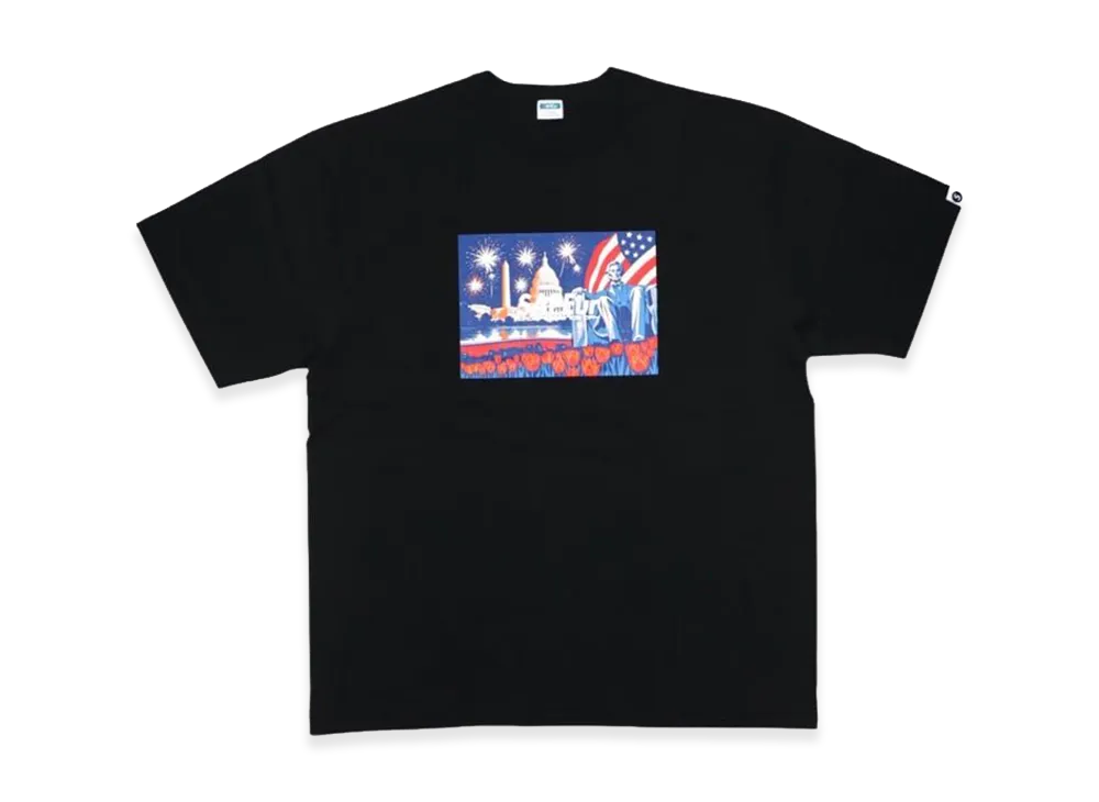SAPEur Independence Day Graphic Tee S/S Tee "Black"