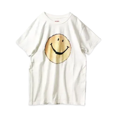 KAPITAL 20 / TENGU CREW T (HAPPY DISCOUNT) "Black" White"