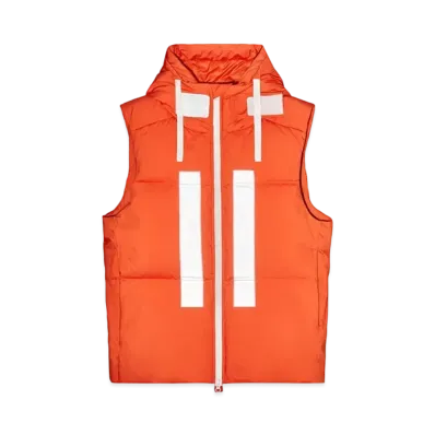 Stone Island G09X2 Marina Rubber Wax Poplin Down #1 "Lobster Orange"