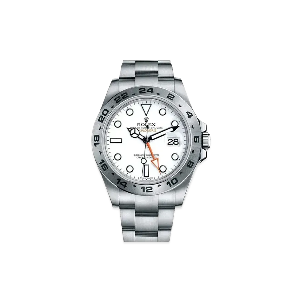 ROLEX Explorer II "White/Stainless Steel" 216570