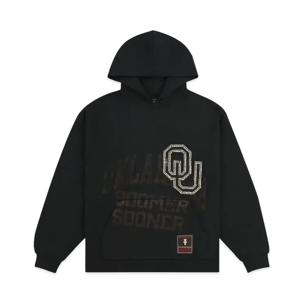 Travis Scott x M&N x University Of Oklahoma Hoodie "Black"