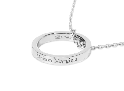 Maison Margiela Ring Necklace "Silver"
