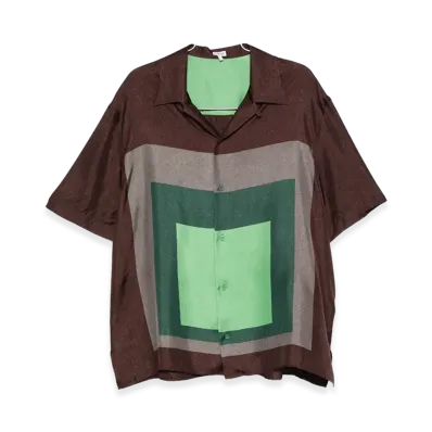 LOEWE Albers Bowling Shirt "Multicolor"