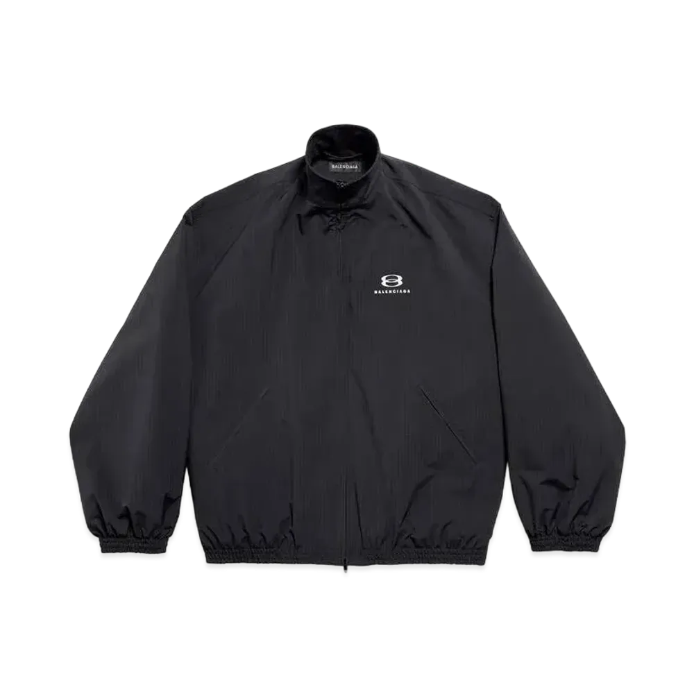 BALENCIAGA Unity Sports Icon Cocoon Kick Windbreaker "Black"