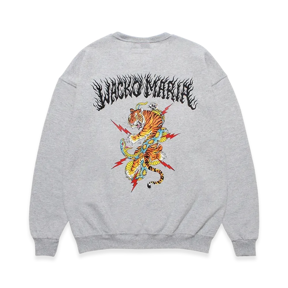 WACKO MARIA x Tim Lehi / Sweat Shirt "Gray"
