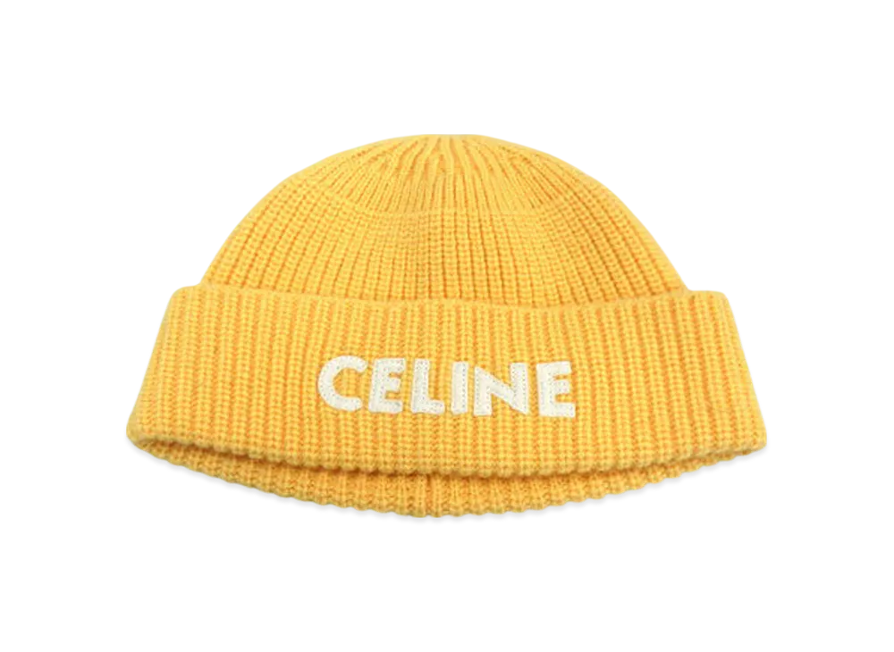 セリーヌ エンブロイダリー ビーニー "イエロー"