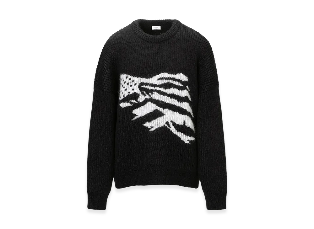 CELINE Crew Neck Knit "Black"