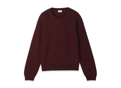 CELINE Crew Neck Knit "Darkburgundy"