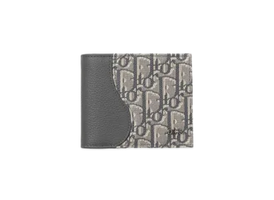 Dior Saddle Wallet "Deep Grey"