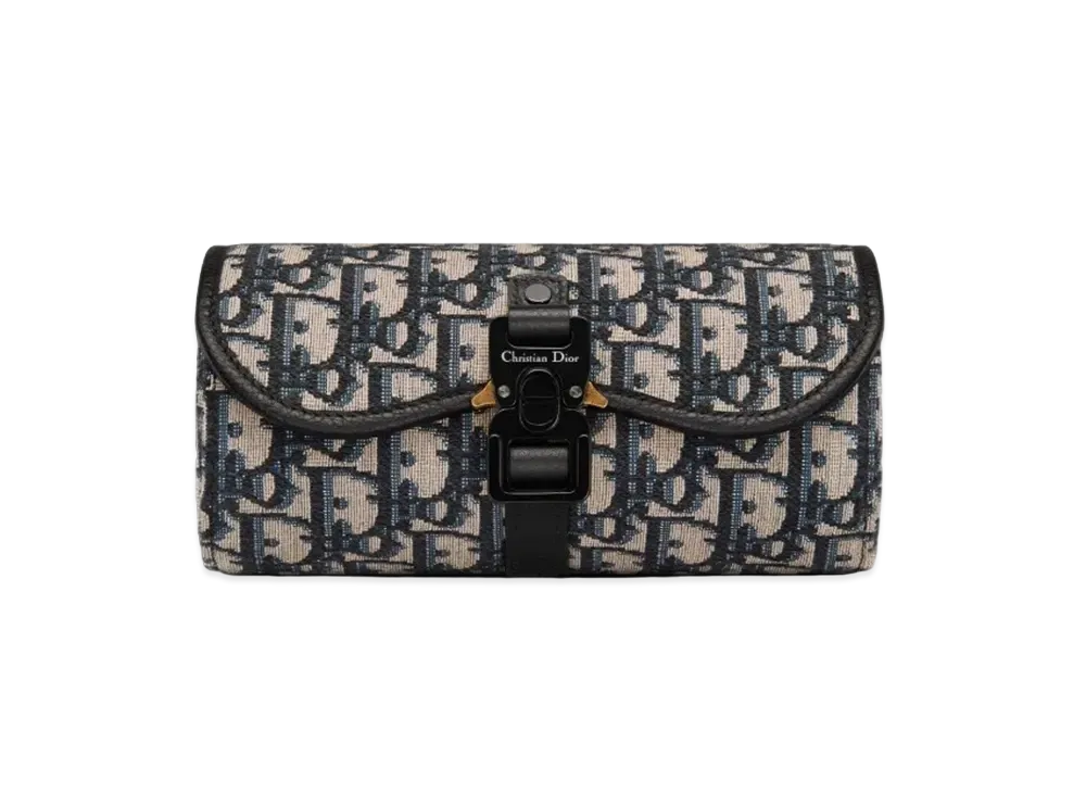 Dior Gallop Watch Case Dior Oblique Jacquard "Beige/Black"