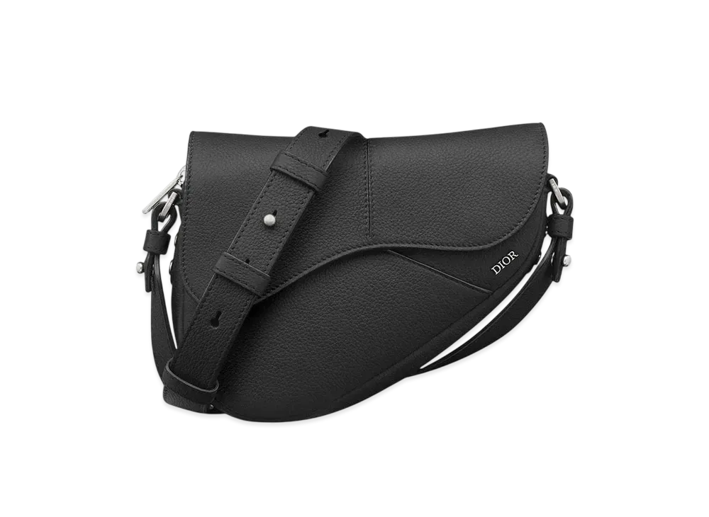 Dior Mini Saddle Bag Dior Icons Calfskin "Black"