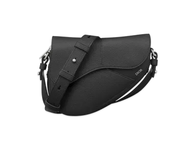 Dior Mini Saddle Bag Dior Icons Calfskin "Black"