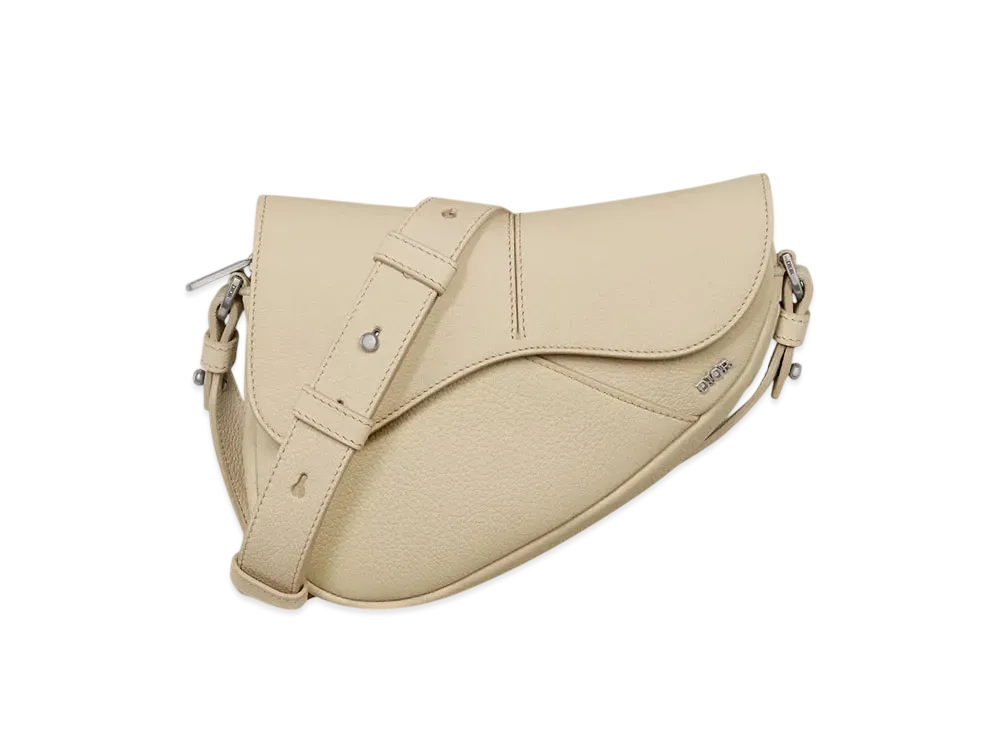 Dior Mini Saddle Bag Dior Icons Calfskin "Beige"