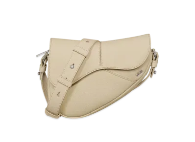 Dior Mini Saddle Bag Dior Icons Calfskin "Beige"