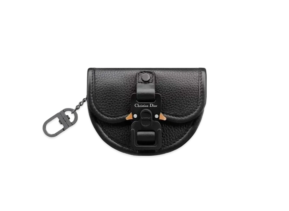 Dior Nano Gallop Pouch Grained Calfskin "Black"