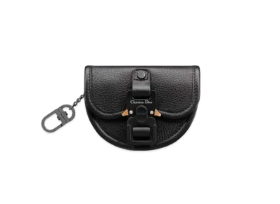 Dior Nano Gallop Pouch Grained Calfskin "Black"
