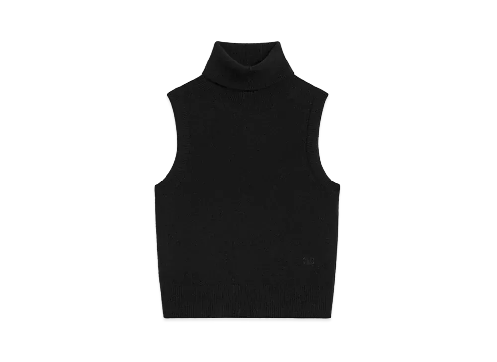 CELINE Turtleneck Sweater In Scottish Cashmere "Black"