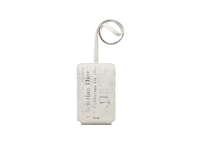 Dior Grain Cow Leather Mobile Phone Bag "White"