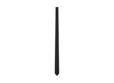 CELINE Plain Tie in Silk Satin "Black"