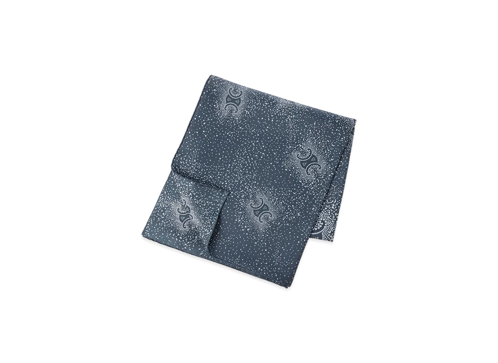 CELINE Twill Triomphe Explosion "Bleuciel/Grunge"