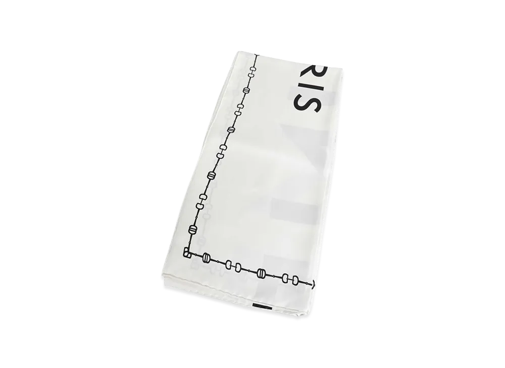 CELINE Women's Capsule Scarfs "White"