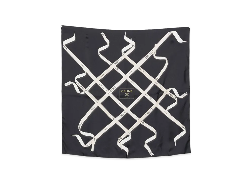 CELINE Women's Capsule Scarfs "Black"