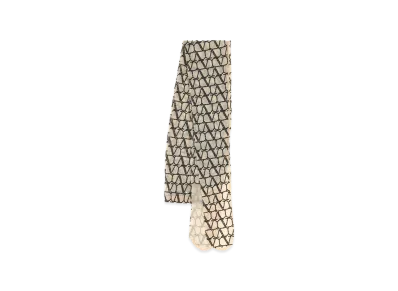 Valentino Women's Embroidered Toile Iconographe Tulle Strass Jersey Collant "Printed"