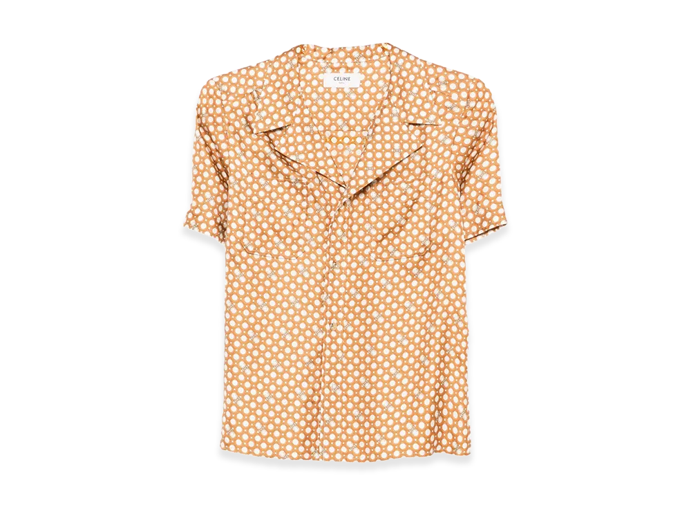 CELINE Women's Capsule Shirts "Orange"