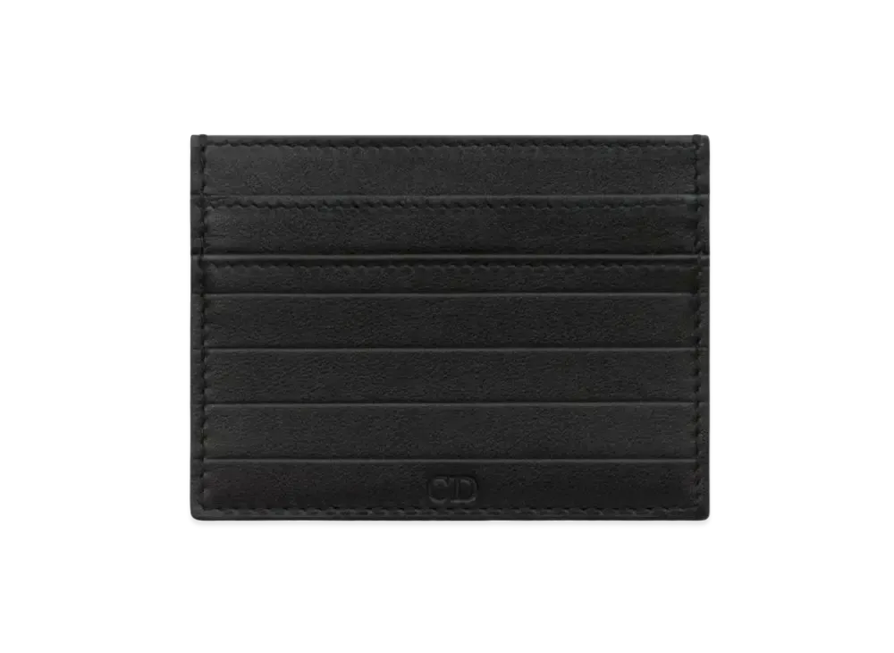 Dior Leather Card Holder "Black"