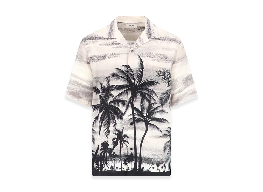 CELINE Shirts "Gray/White"